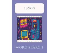 1980s Word Search: Puzzle Book | 6x9 inches, 100 pages | 50 puzzles