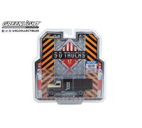 1981 Chevrolet C-70 Grano Camion Marrone Cabina Rosso 1:64 Greenlight 45170A