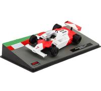 1981 McLaren MP4/1 Nº7 John Watson Blanco Rojo 1:43 Editorial Salvat F1 25