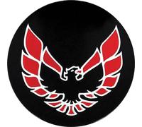 1982-83 Pontiac Firebird Ruota Cappello Emblema W/ 2-1/8 " Diametro - Rosso