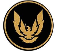 1982-92 Pontiac Firebird Gta Ruota Cappello Emblema W/ 2-1/8 " Diametro - Oro/