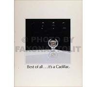 1982 Cadillac Sales Catalogo 82 Deville Eldorado Fleetwood Originale Mint