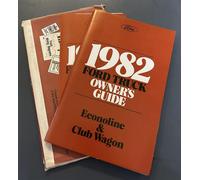 1982 Ford Econoline Van Manuale D'uso Del Proprietario Club Wagon OEM