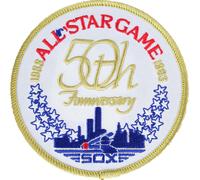 1983 MLB Tutti Stella Gioco IN Chicago Il Bianco Sox Comiskey Park Maglia Logo