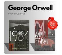 1984 & Animal Farm - George Orwell’s Dystopian Classics Ultimate 2-Book Set | Nineteen Eighty-Four & Animal Farm | Classic Literature | Special Edition