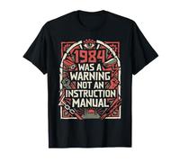 1984 Era Attenzione Non Manuale di Istruzioni Maglietta