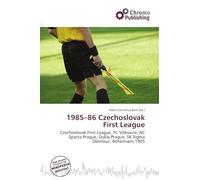 1985-86 Czechoslovak First League: Czechoslovak First League, FC Vítkovice, AC Sparta Prague, Dukla Prague, SK Sigma Olomouc, Bohemians 1905