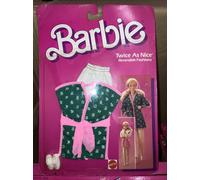 1985 HTF Barbie Vintage Twice as Nice Fashions 2295Jacket and Dress NRFP ✨✨
