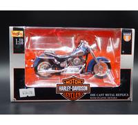 1986 86 FLST HERITAGE SOFTAIL EVOLUTION HARLEY DAVIDSON MOTO MAISTO 8 1/18