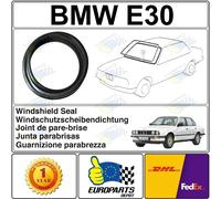 1986 BMW E30 3-Series Anteriore Finestrino Parabrezza Gomma Sigillo - Tutti