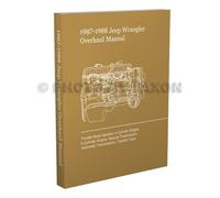 1987 1988 Jeep Wrangler Revisione Manuale Motore Cambio Fi Trasferimento Case