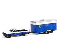 1987 Chevrolet M1008 Emergencias New York + Remolque de Comunicaciones "Hitch & Tow Series 22" 1:64 Greenlight 32220C