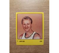 1987 Panini SUPERSPORT Spanish LARRY BIRD Basket NBA Boston Celtics #1 FIGURINA