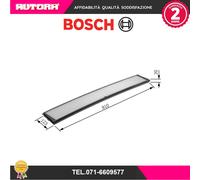 Bosch Filtro Abitacolo Standard M2124, Filtro di Ricambio - Filtra polline e polveri per un'aria più pulita all'interno del veicolo