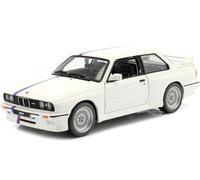 1988 BMW M3 (E30) Blanco 1:24 Bburago 18-21100