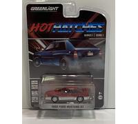 1988 Ford Mustang GT Viola/Argento Greenlight Scala 1/64 47080-C