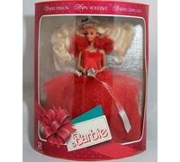 1988 HAPPY HOLIDAYS BARBIE - 1ST IN COLLECTIBLE SERIES