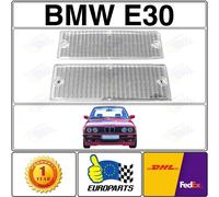 1989-1993 BMW E30 Late Modello Trasparente Giro Signal Blinker Lente Set Zkw