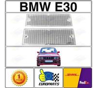 1989 BMW E30 Late Modello Trasparente Giro Signal Blinker Lente Set Original Zkw