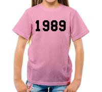 1989 Stile College - T-Shirt - Musicista Compleanno Concerto Love Taylor