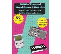 1990s Themed Word Search Puzzles: Grunge, Dial-Up internet, Classic Sitcoms and More