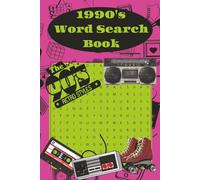 1990's Word Search Book: Travil game, gift