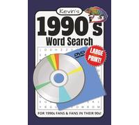 1990s Word Search Puzzle Book: Word Searches with Easy to Read, Large Print about the 1990s, Music, Entertainment, TV, Fads and More