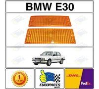 1991 BMW E30 Ultimo Modello OEM ZKW Lente Fanalino Arancione Set 2 Pc