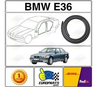 1991 BMW E36 Guarnizione Porta 51728196289 Anteriore Destra Feltro Nero