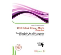 1992 Estoril Open - Men's Doubles: Paul Haarhuis, Mark Koevermans, David Rikl, Hendrik Jan Davids