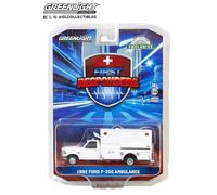 1992 Ford F-350 Ambulanza Bianca Scala 1:64 Greenlight 67061
