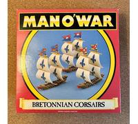 1993 Games Workshop Man O' War corsari bretoniani cittadella non verniciata n...