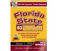 1994 Fed Ex Orange Bowl - Florida State vs. Nebraska (DVD) Artist Not Provided