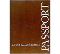 1995.5 Honda Passport Elettrico IN Manuale Cablaggio Diagrammi Originale