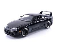 1995 Supra Black 1/24 Diecast Model Car by Jada 33380