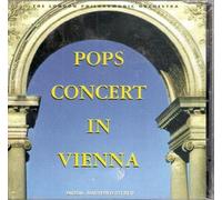 1996 CLASSICAL CD IMPORT / "POPS CONCERT IN VIENNA" PERFORMED BY THE LONDON PHILHARMONIC ORCHESTRA / VIENNA CITY OF DREAMS, TALES FROM THE VIENNA WOODS, VIENNA ORIGINAL TORTE, THE MERRY WIDOW, TRITSCH TRITSCH POLKA, BLUE DANUBE, PIZZICATO WALTZ, PERPETUAL MOTION, VIENNESE REFRAIN / DIGITALLY MASTERED STEREO /