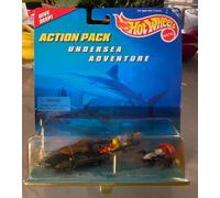 1996 Hot Wheels Action Pack Avventure Sottomarine Sottomarino