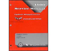 1997 Chevrolet Corvette Aggiornamento PCM Diagnosi Codici Manuale Service