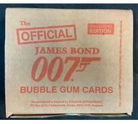 1997 SIGILLATO JAMES BOND 007 CARTOLINE IN CASE SIGNATE DA GEORGE LAZENBY MIB