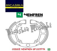 19981 - SERIE GANASCE FRENO ANTERIORE ANTIACQUA SUZUKI 80 RM 1982 - 1985