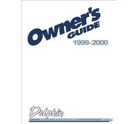 1999-2000 Delfino Motore Casa Proprietari Manuale Nazionale Camper Utente Libro
