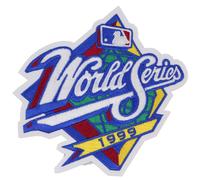 1999 MLB Mondo Serie Logo Maglia Manicotto Toppa Atlanta Braves New York Yankees