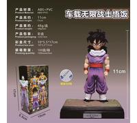 19CM Anime Dragon Ball Son Gohan Figure Angry Standing Scene Base Model Toy Gift