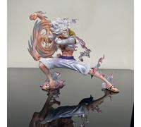 ✅19cm Anime One Piece Nika Luffy PVC Action Figure Swing Arms Model Toy Gift
