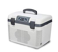 19L Car Refrigerator Freeze Heating DC12-24V/AC220V Fridge Compressor for Car Home Picnic Refrigeration Heating -5~65 Degrees