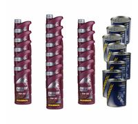 19L Olio Motore MANNOL Energy Premium 5W-30 4xDoctor Del Motore+Flush Del Motore