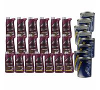 19L Olio Motore MANNOL Racing+Ester 10W-60 4xDottore Motore+Flush Motore