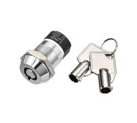 19mm 2 Posizioni Interruttore Blocco Pulsante a Interruttore 2NO 2NC S1902 1pz