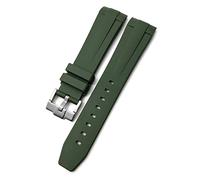 19mm 20mm 21mm in gomma in gomma Canda di guardia , per conquista Hydroconquest L3 Pin cinturino da orologio impermeabile/fibbia pieghevole