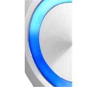 19mm 4 Terminale a vite 3V 12V 6V 24V Anello LED Illuminazione momentanea RESET Metallo Elettrico Push 1 pz(3,LED Voltage 12V)